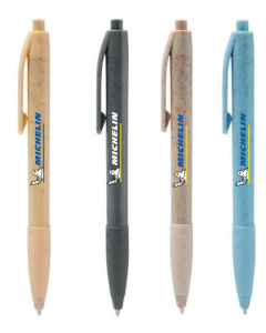 Bolígrafo Michelin fibra de trigo colores